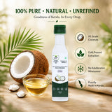 Kerala Virgin Coconut Oil, Cold-Pressed, Unrefined